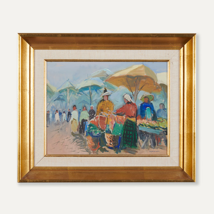 Market Day by Axel Hamborn