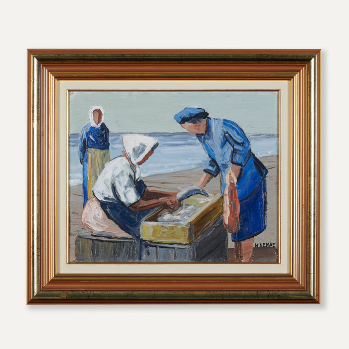 Market Day by Boris Ninemae Circa 1950
