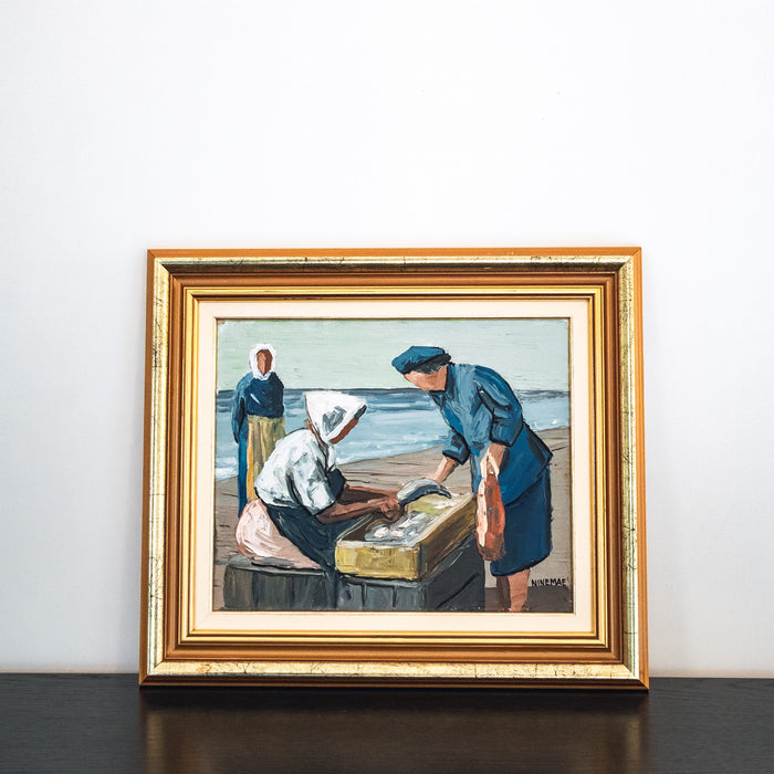 Market Day by Boris Ninemae Circa 1950