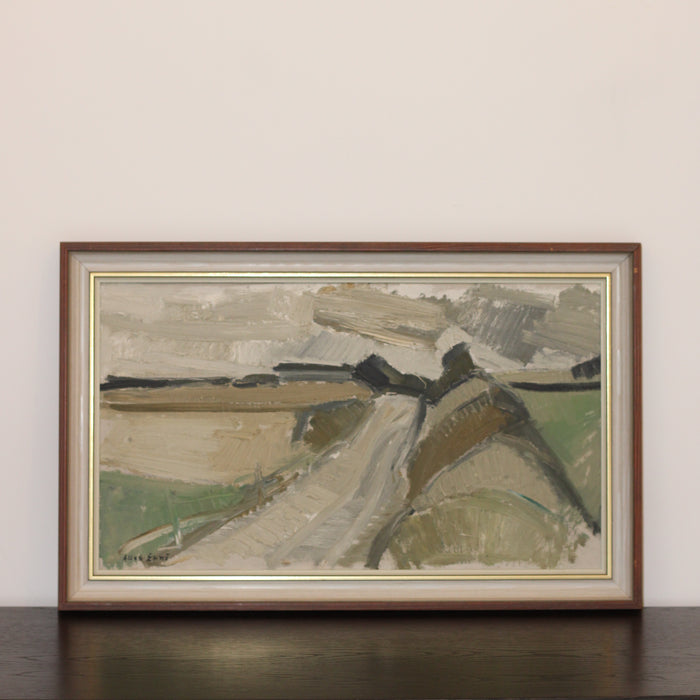 Swedish Cubist Landscape by Allan Erwo