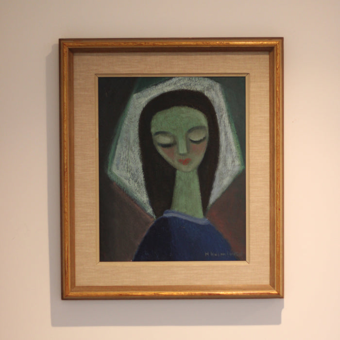 Portrait by Helge Holmlund Dated Circa 1970