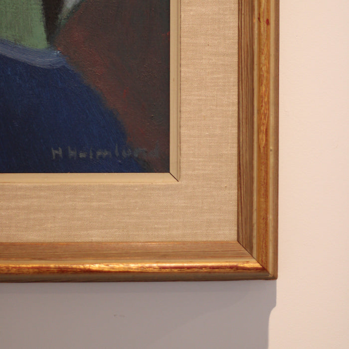 Portrait by Helge Holmlund Dated Circa 1970