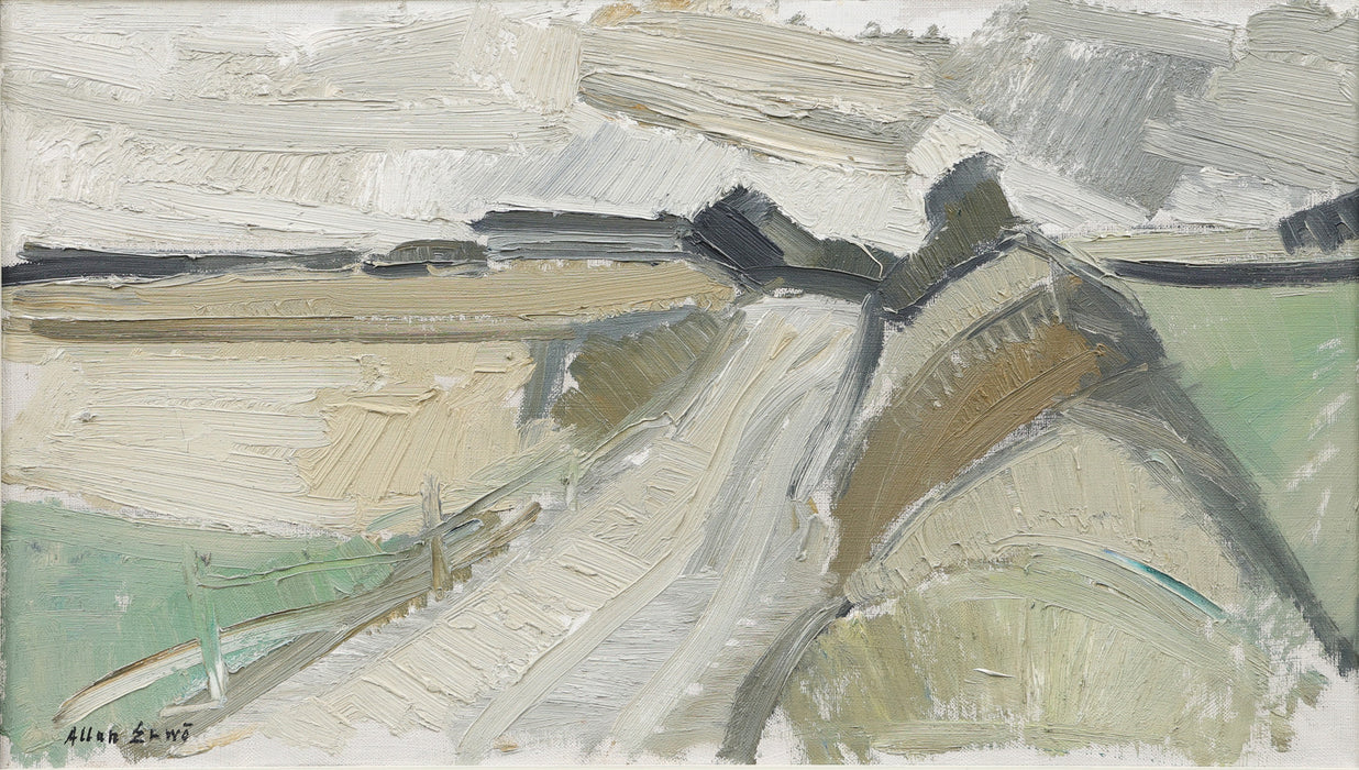 Swedish Cubist Landscape by Allan Erwo