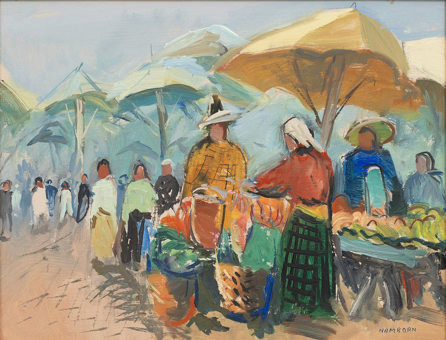 Market Day by Axel Hamborn