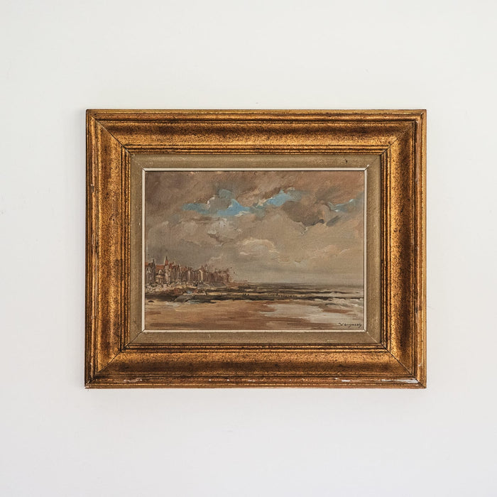 Impressionist Beach by W Bonaert